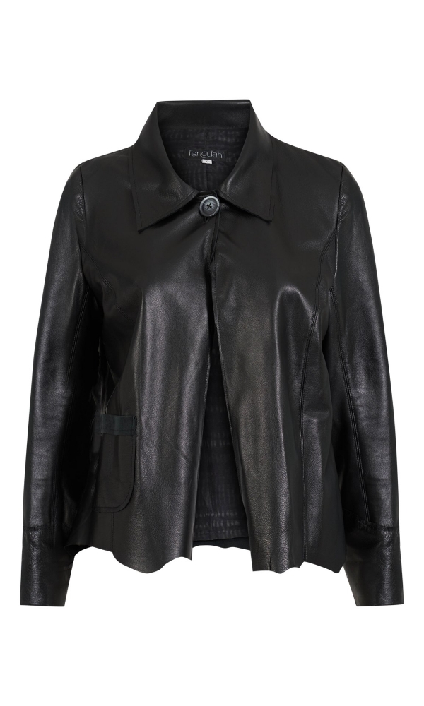 Picture of Juniper Leather Jacket Black