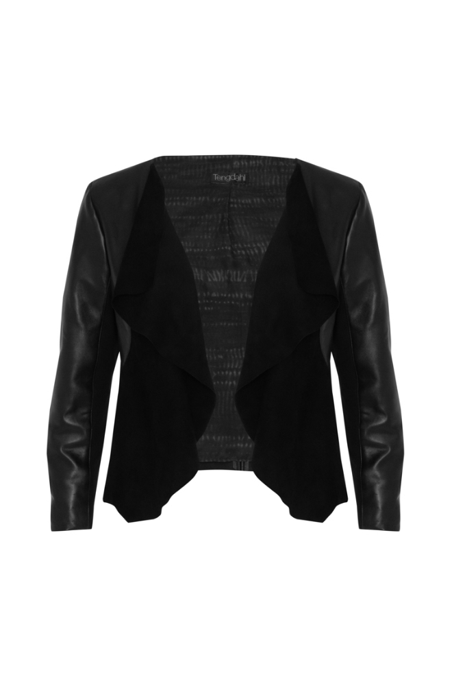 Picture of Maya Leather Jacket Black