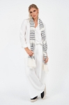 Picture of Carmen Wrap Grey Stripe 