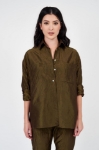 Picture of Christie Silk Shirt Peridot