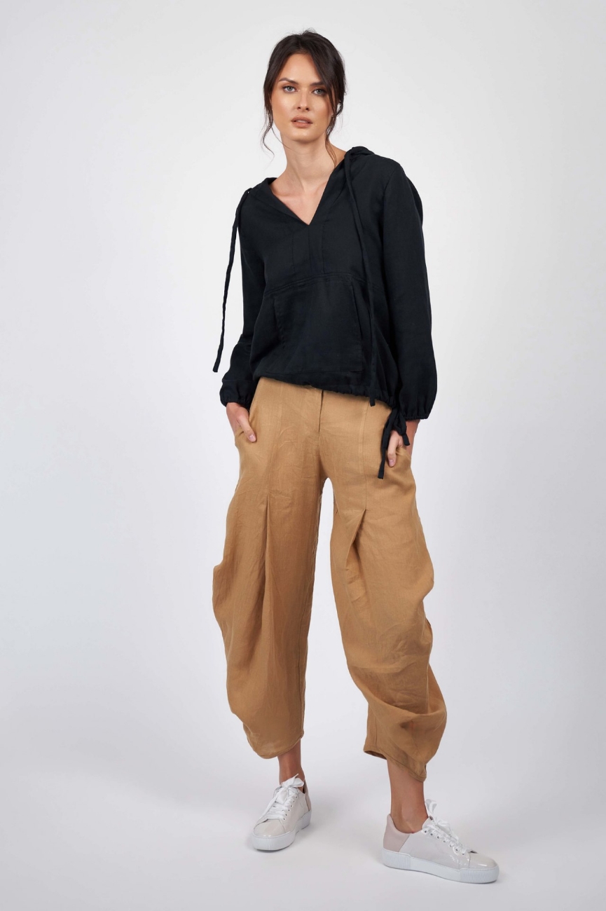 Picture of Sufi Linen Pant Gold