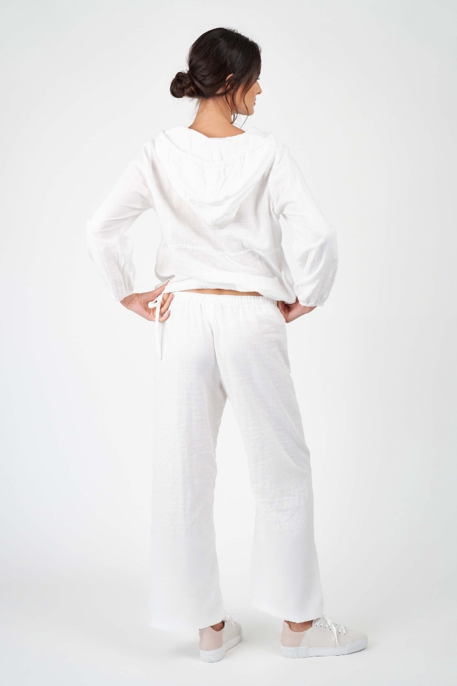Picture of Florence Drawstring Pant White