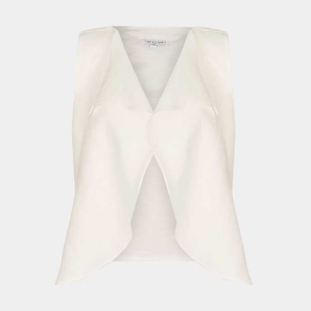 Picture of Charlie Flounce Vest White