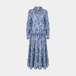 Picture of Charlotte Dress Marine Print