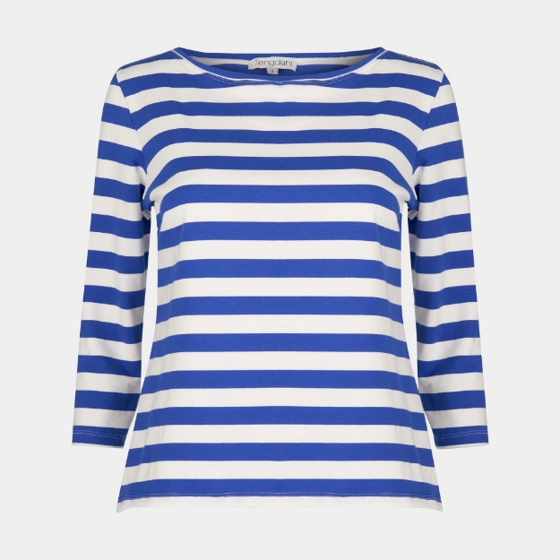 Picture of Kate 3/4 Sleeve T Marine