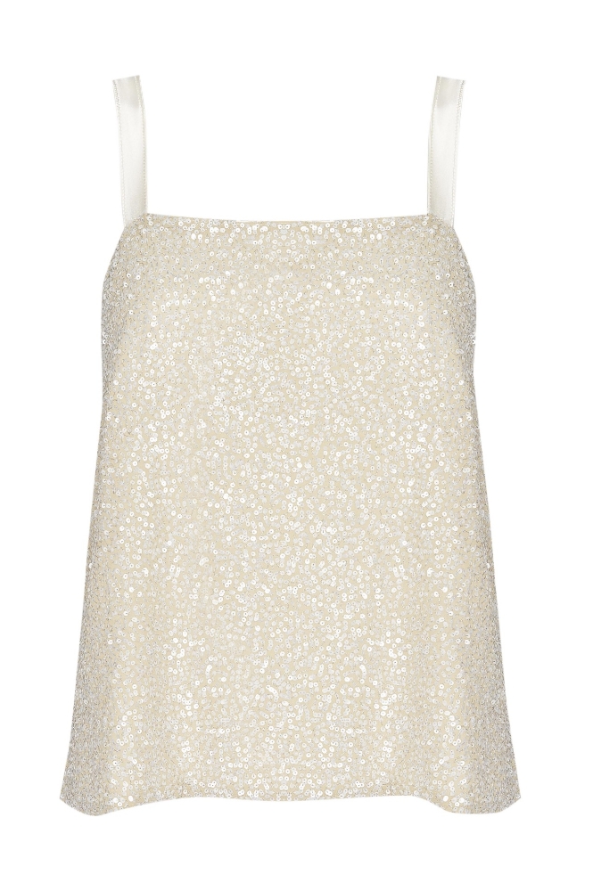 Picture of Elsa Sequin Cami Ivory