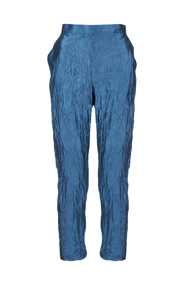 Picture of Chelsea Silk Pant Blue Topaz