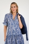 Picture of Charlotte Dress Marine Print