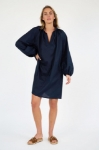 Picture of Chloe Smock Dress Navy