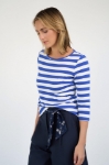 Picture of Kate 3/4 Sleeve T Marine