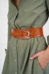 Picture of Kate Wide Belt Tan 