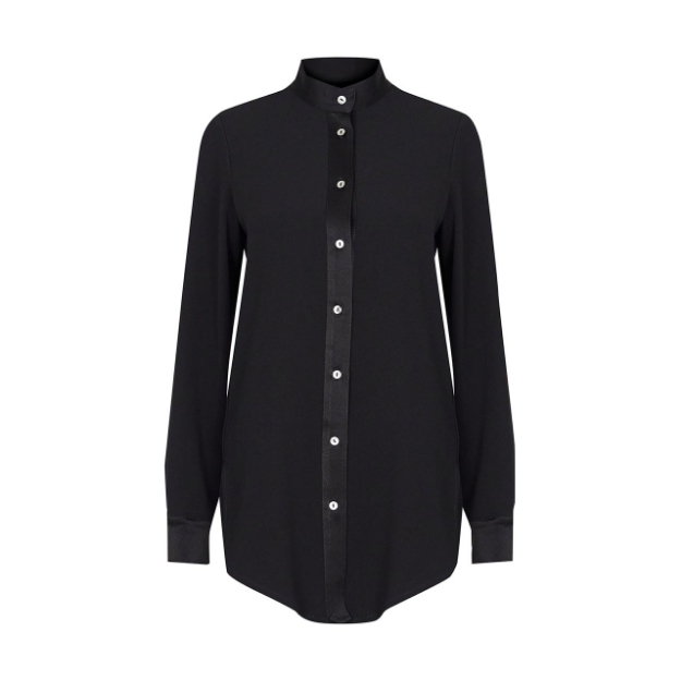 Picture of Adrienne Silk Shirt Black