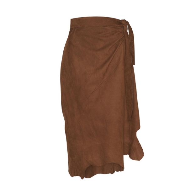 Picture of Maya Suede Wrap Skirt 