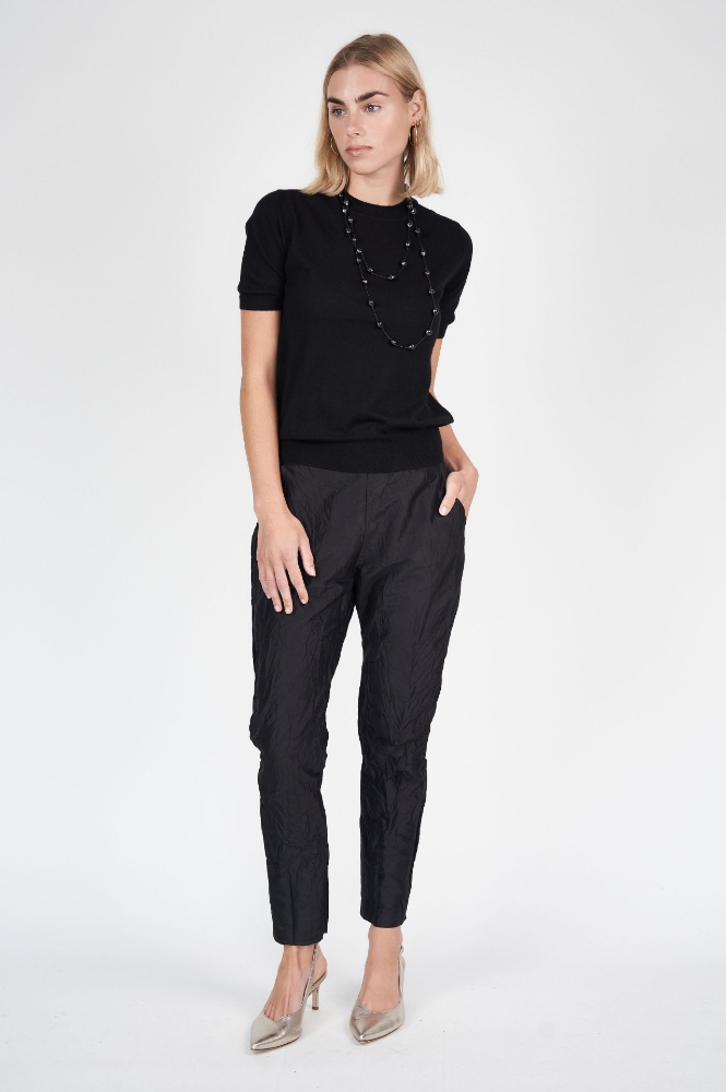 Picture of Anna Cashmere T-Shirt Black