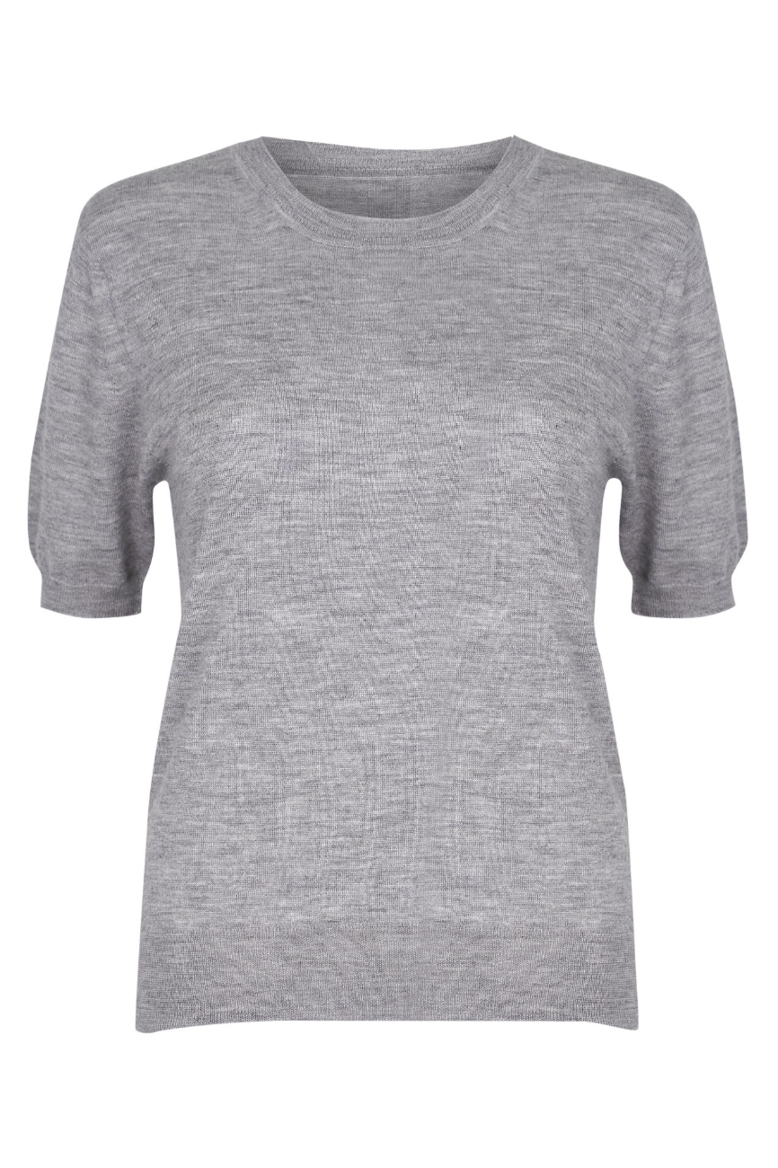 Picture of Anna Cashmere T-Shirt Silver