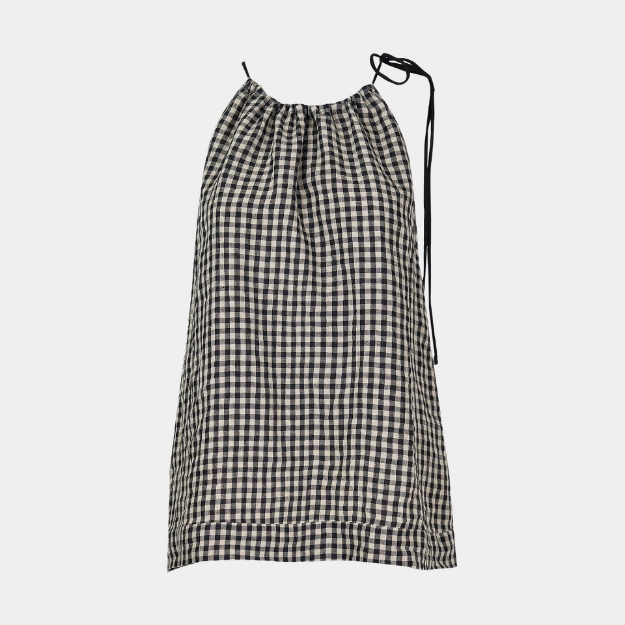 Picture of Vivien Top Gingham Check