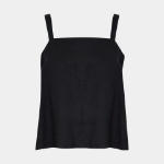 Picture of Elsa Linen Camisole Black