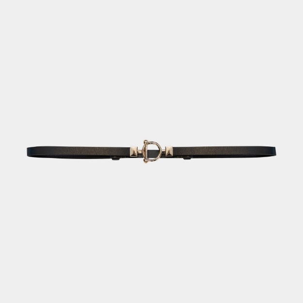 Picture of Ellie Slimline Belt Black