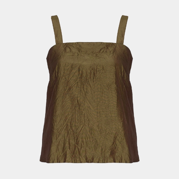 Picture of Elsa Silk Camisole Peridot