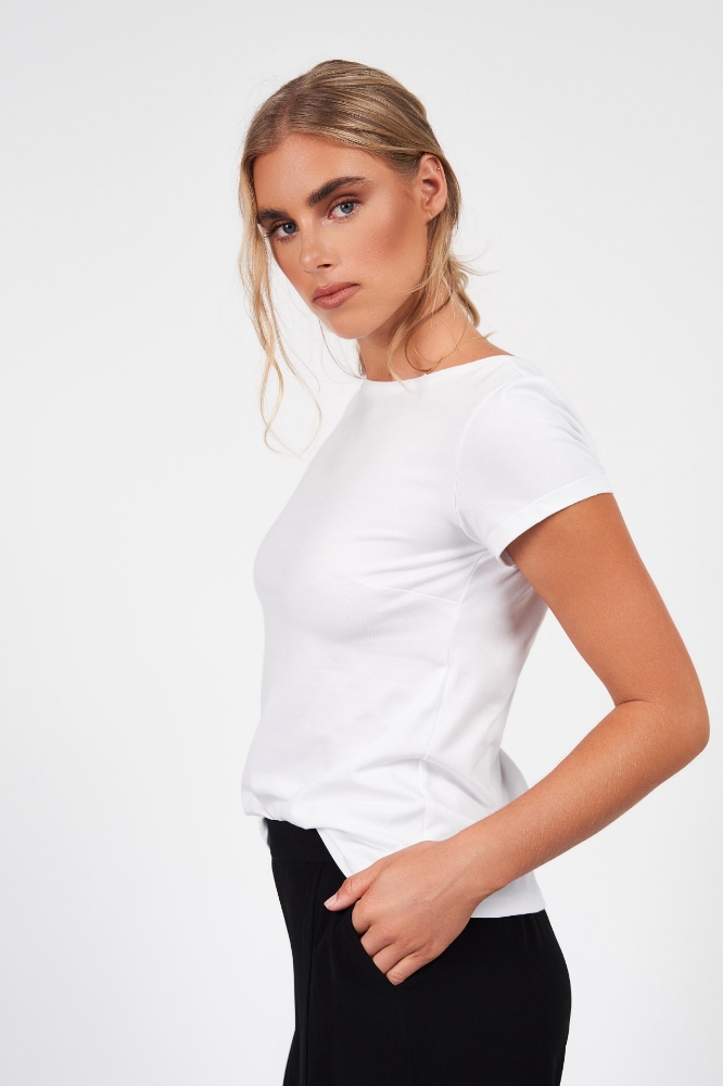 Picture of Kate Classic T-Shirt Optic White
