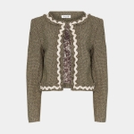 Picture of Kiko Classic Tweed Jacket Peridot