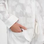 Picture of Adele Shirt Cotton Jacquard White 