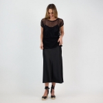 Picture of Celine Mesh T Black