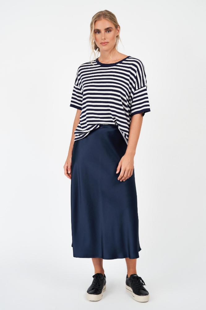 Picture of Coco Bias Skirt French Navy