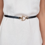 Picture of Ellie Slimline Belt Black