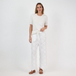 Picture of Lucy Cotton Cashmere T Ivory