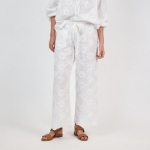 Picture of Florence Pant Embroidered White