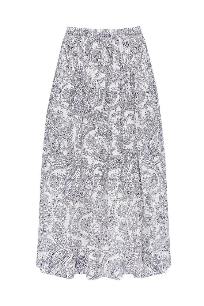 Picture of Giselle Maxi Skirt Sapphire Print 