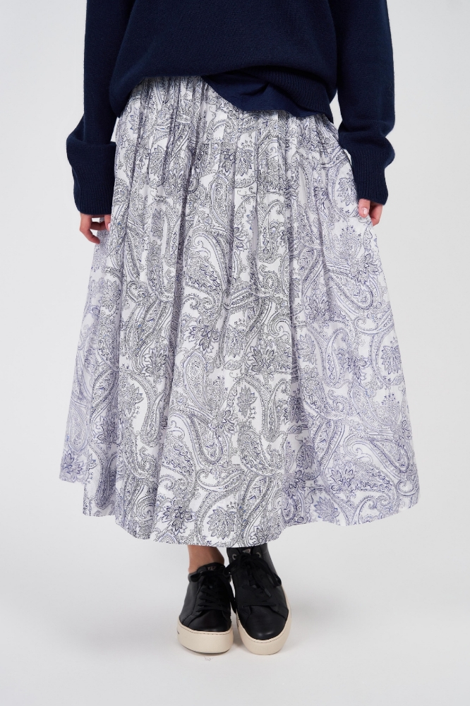 Picture of Giselle Maxi Skirt Sapphire Print 