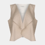 Picture of Charlie Flounce Vest Ecru